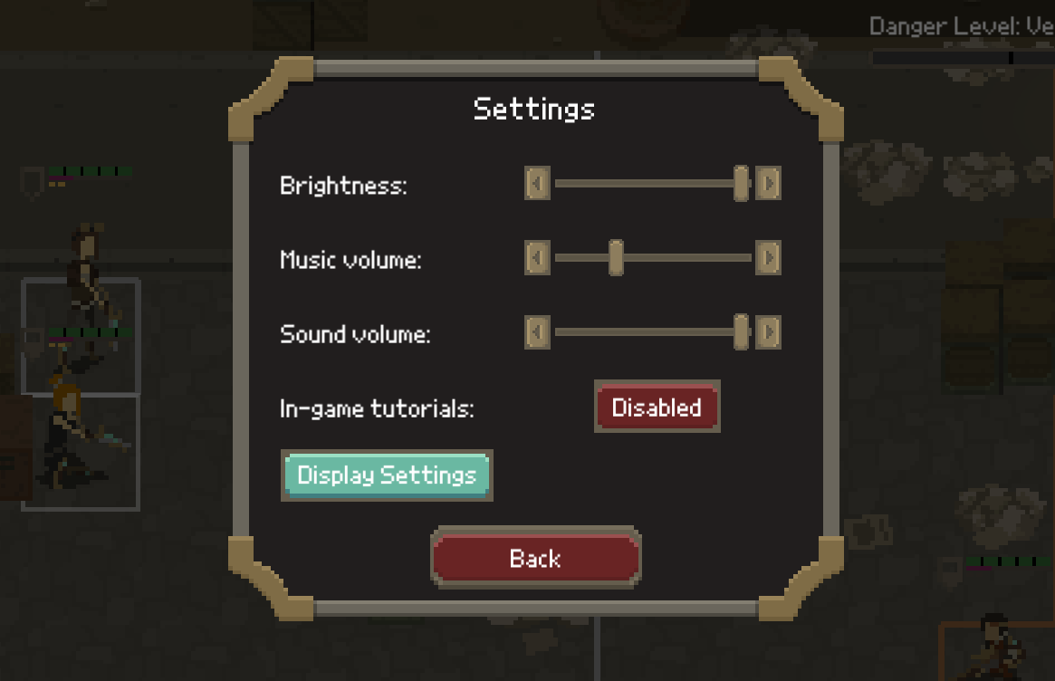 State of the Game #193 : Game Settings UI