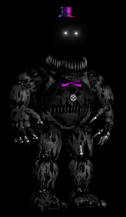 nightmare fredbear (fnaf 4 teaser version) - Imgur