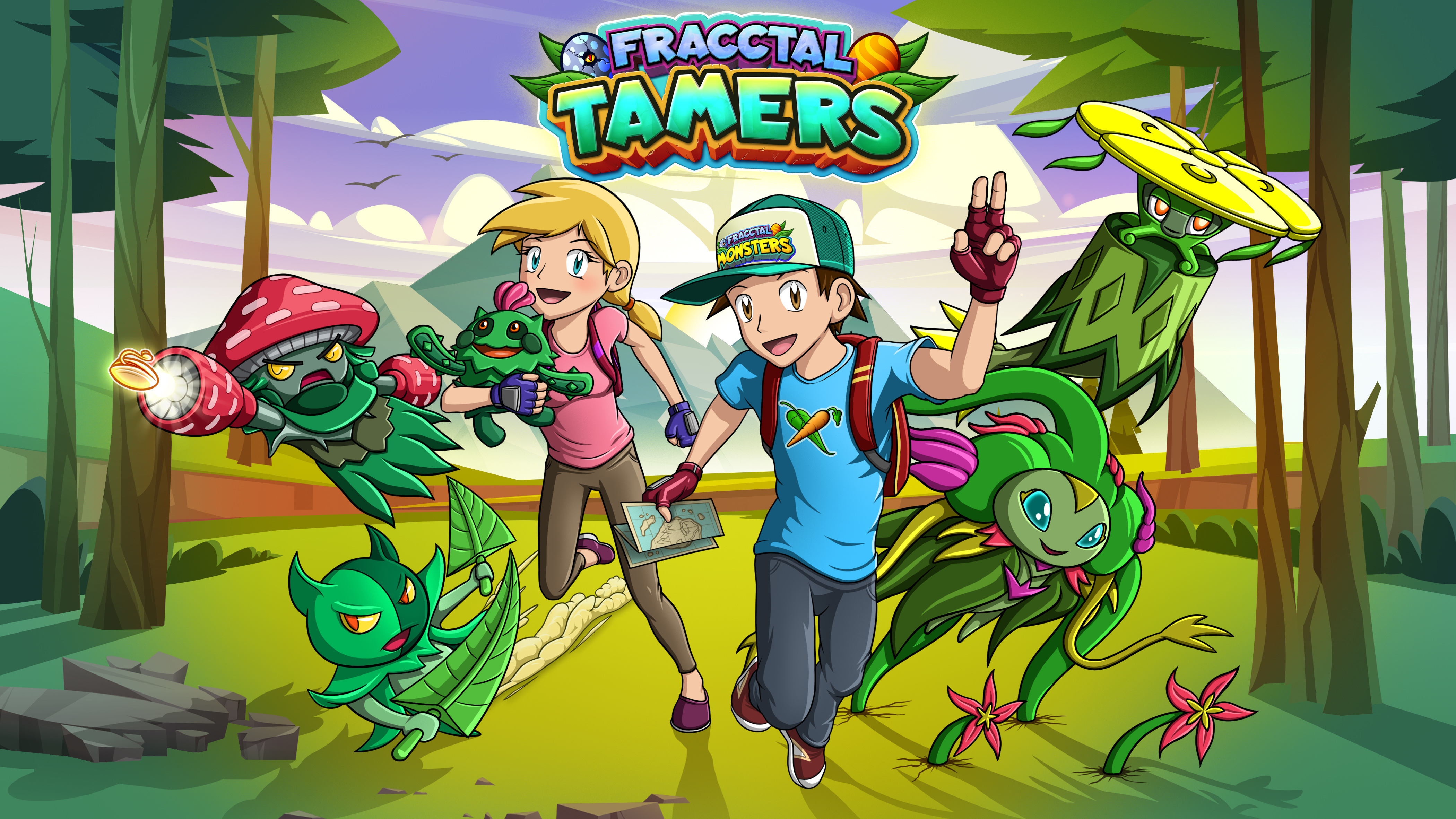 Fracctal Monsters Windows, Mac, Web, iOS, Android game - IndieDB