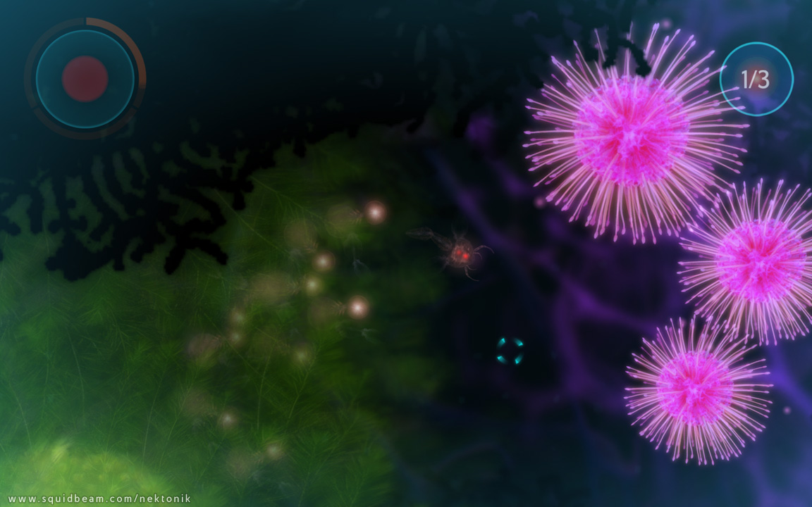 Nektonik gameplay screenshot