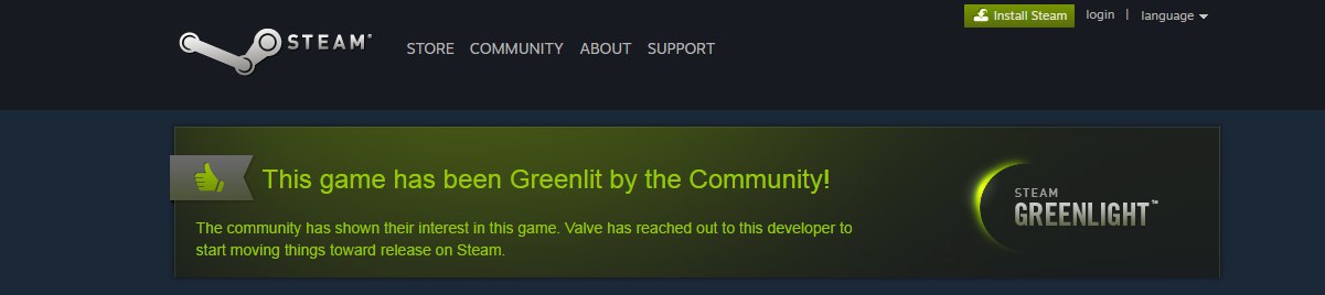 He we are greenlit!