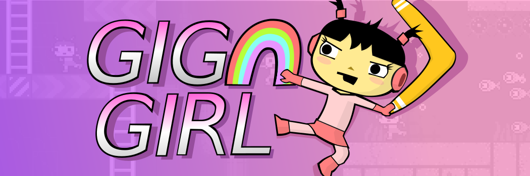 Giga Girl title