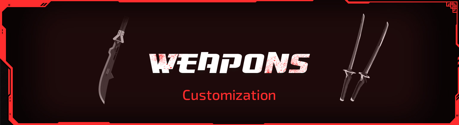 Weapons custom