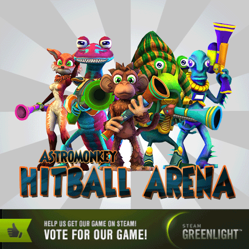 Vote for Astromonkey: Hitball Arena on Greenlight