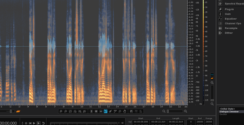 Audio restoration