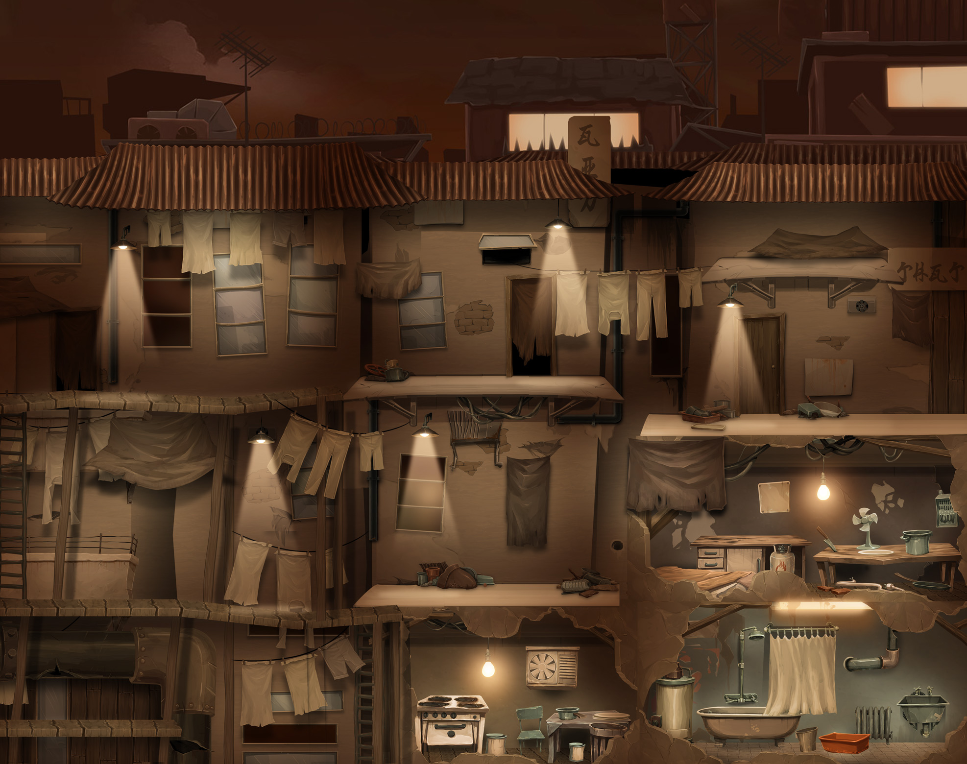 slums mockup