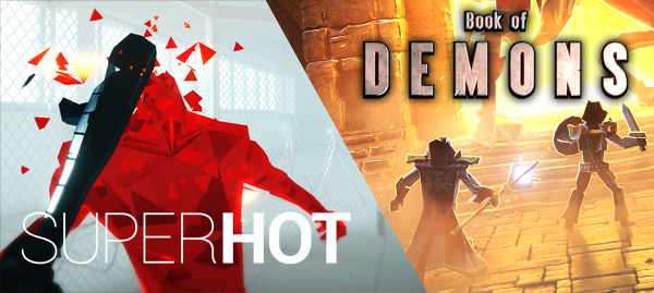 Book of Demons & Superhot Contest