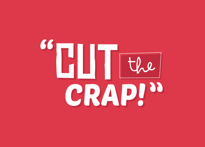 cut the crap cover