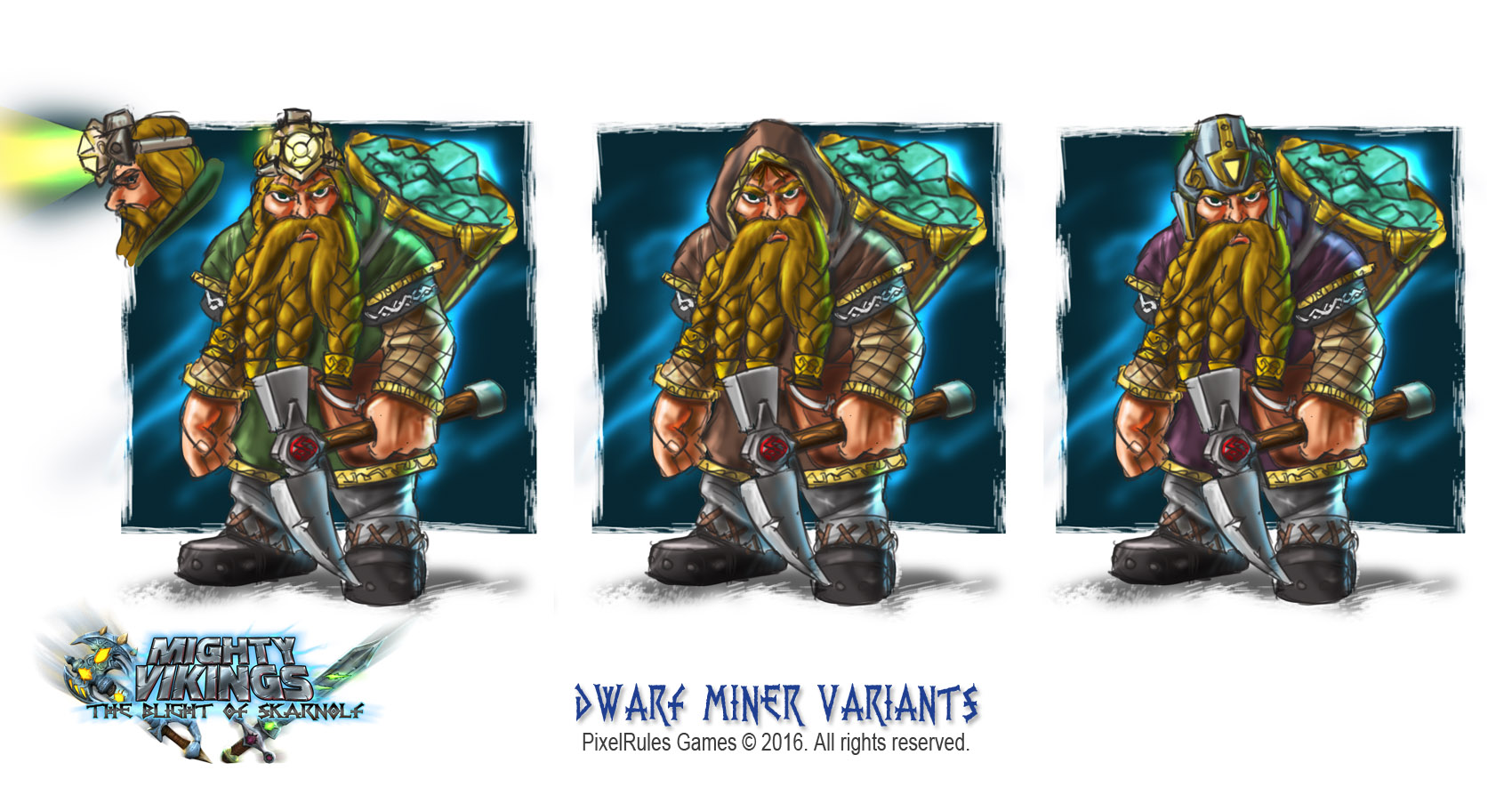 dwarf miner variants