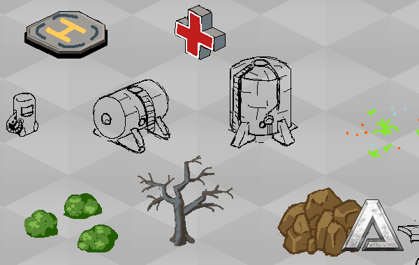 DEVLOG 3 map objects sketches 2