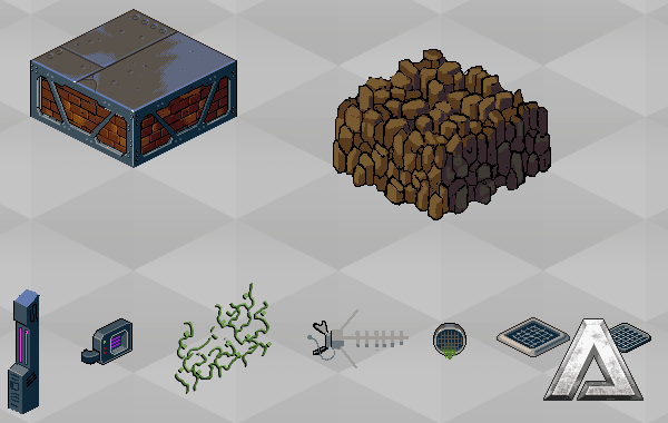 DEVLOG 3 map objects sketches