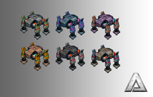 Antraxx mech colors legs