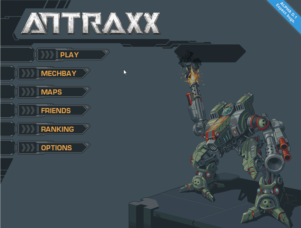 antraxx main menu gif animation