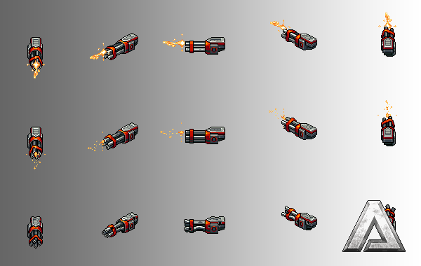 antraxx spidermech gatlinggun