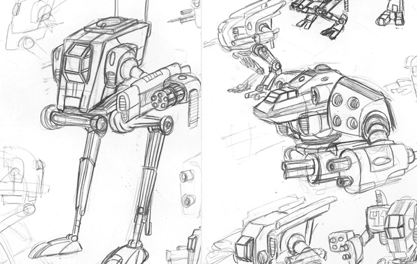 antraxx mech sketches