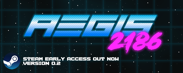 AEGIS 2186 Steam Early Access Release Version 0.2 Banner