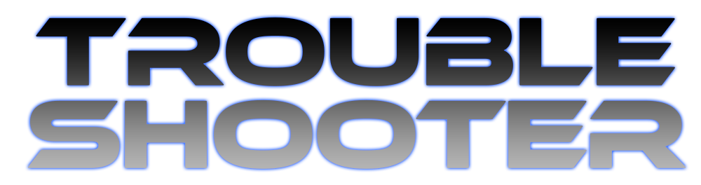 font logo blue