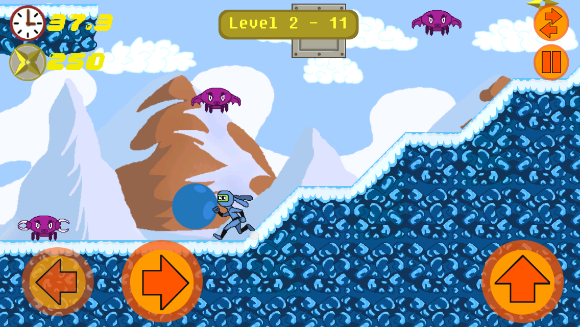 Ninja Ball Dash, iOS image - JamalDolleyGames - Indie DB