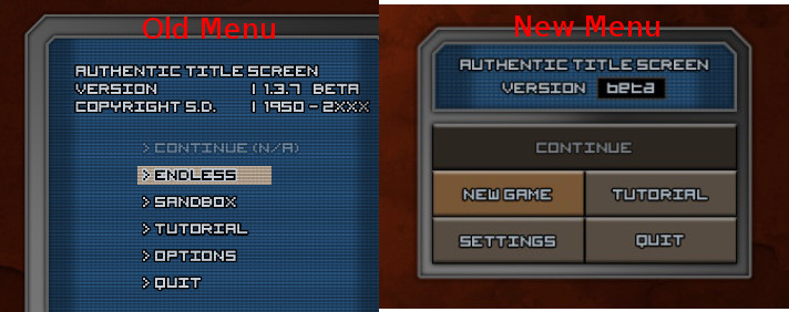 title menu comparison