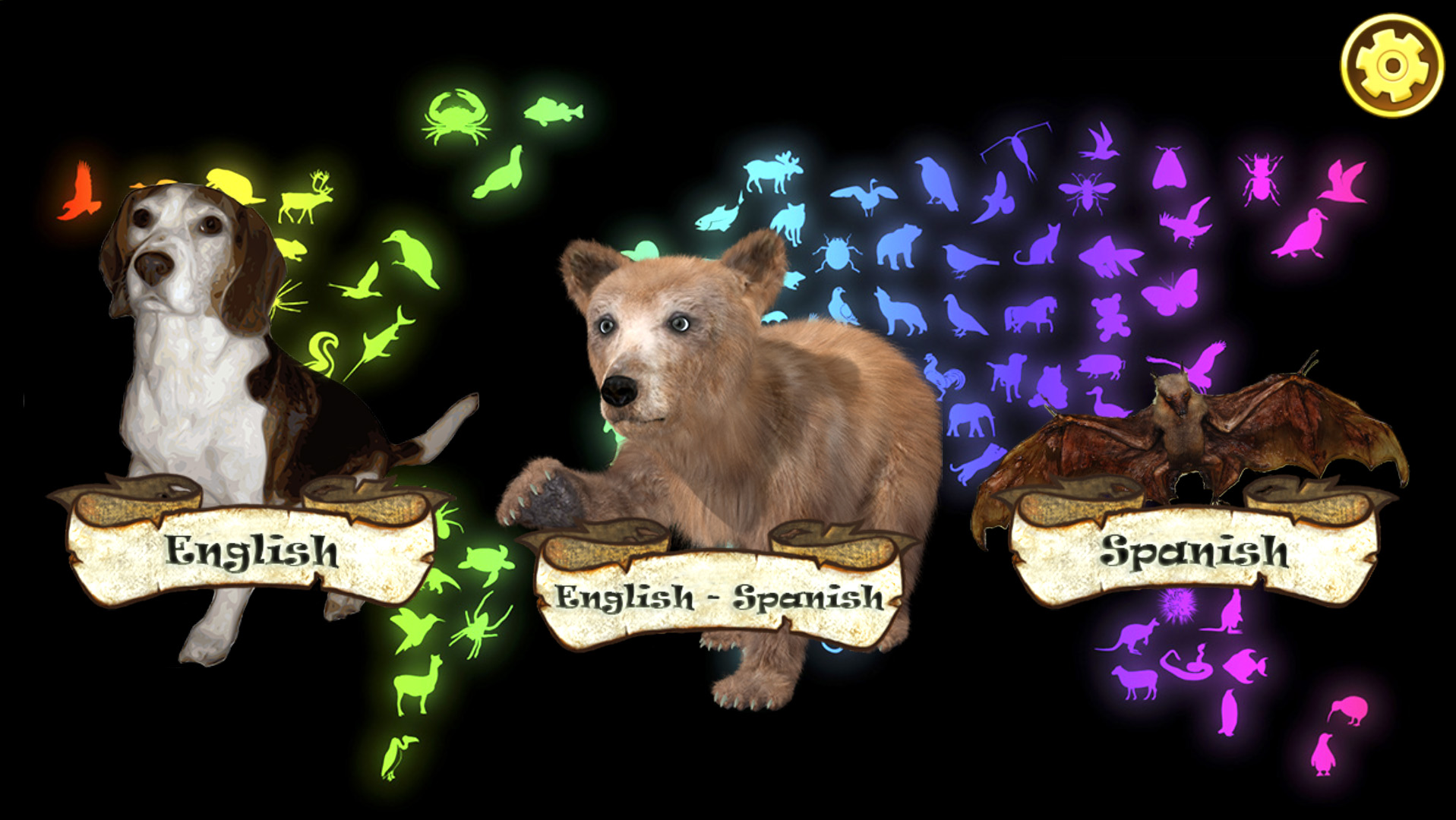 Language Learning Playing Games feature - Hidden Animals: English - Spanish  - Mod DB