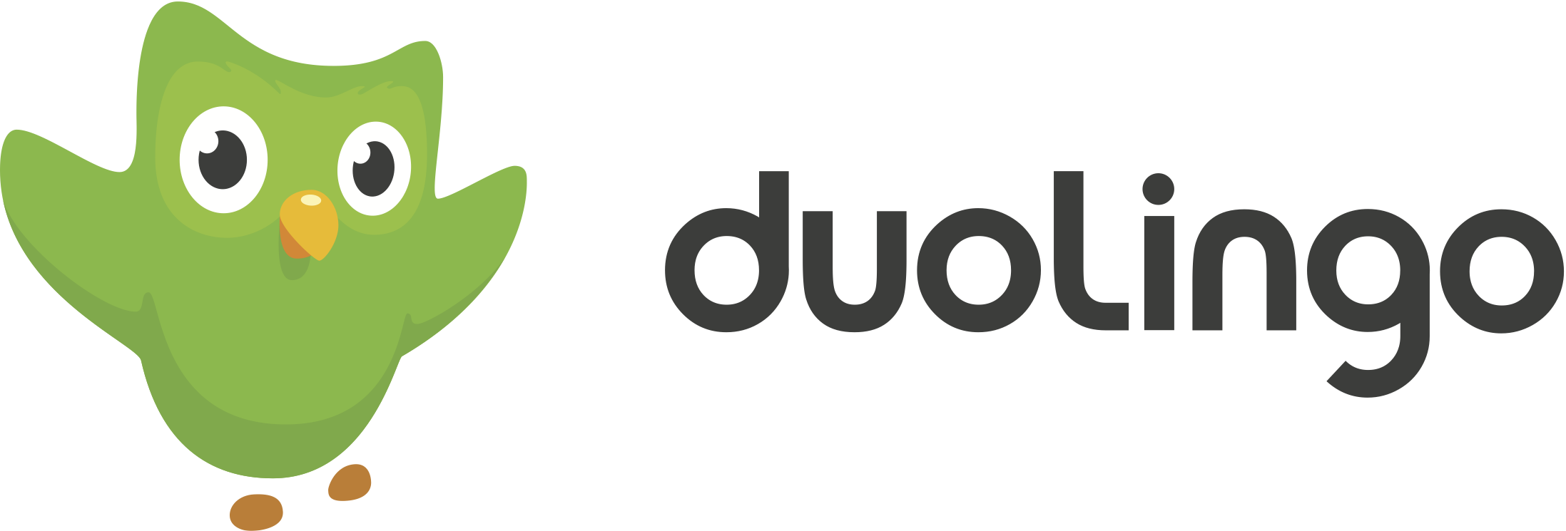 duolingo logo with duo