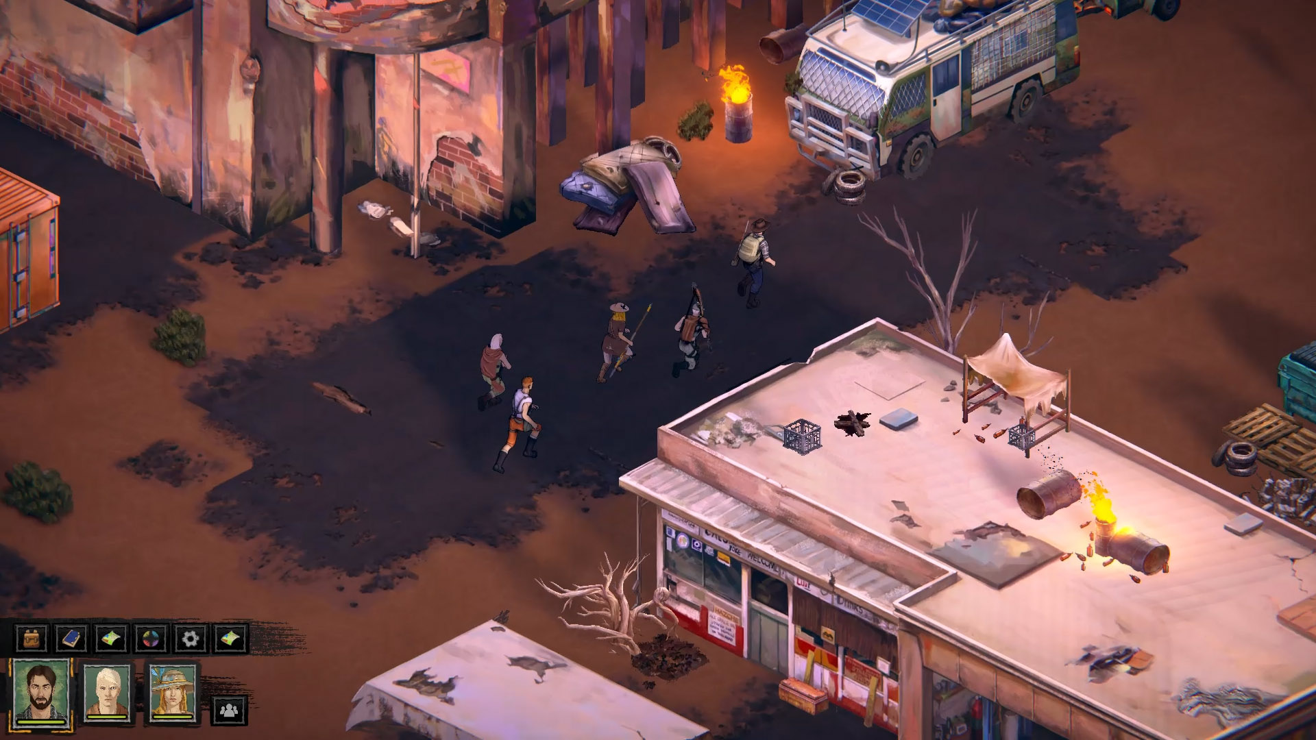 Broken Roads Screenshot 1