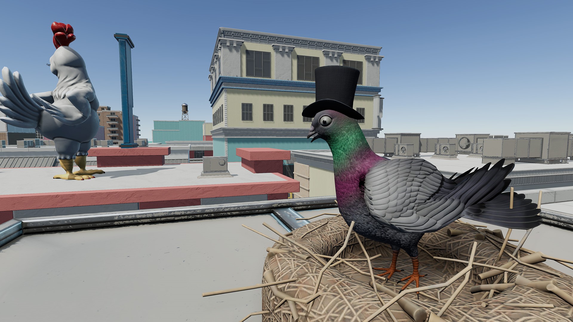 A Gentlemen   Pigeon Sim low re