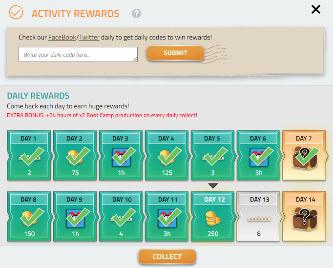 activity rewards - updated