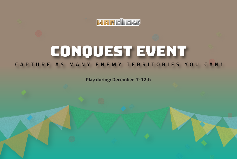 Conquest Event is LIVE