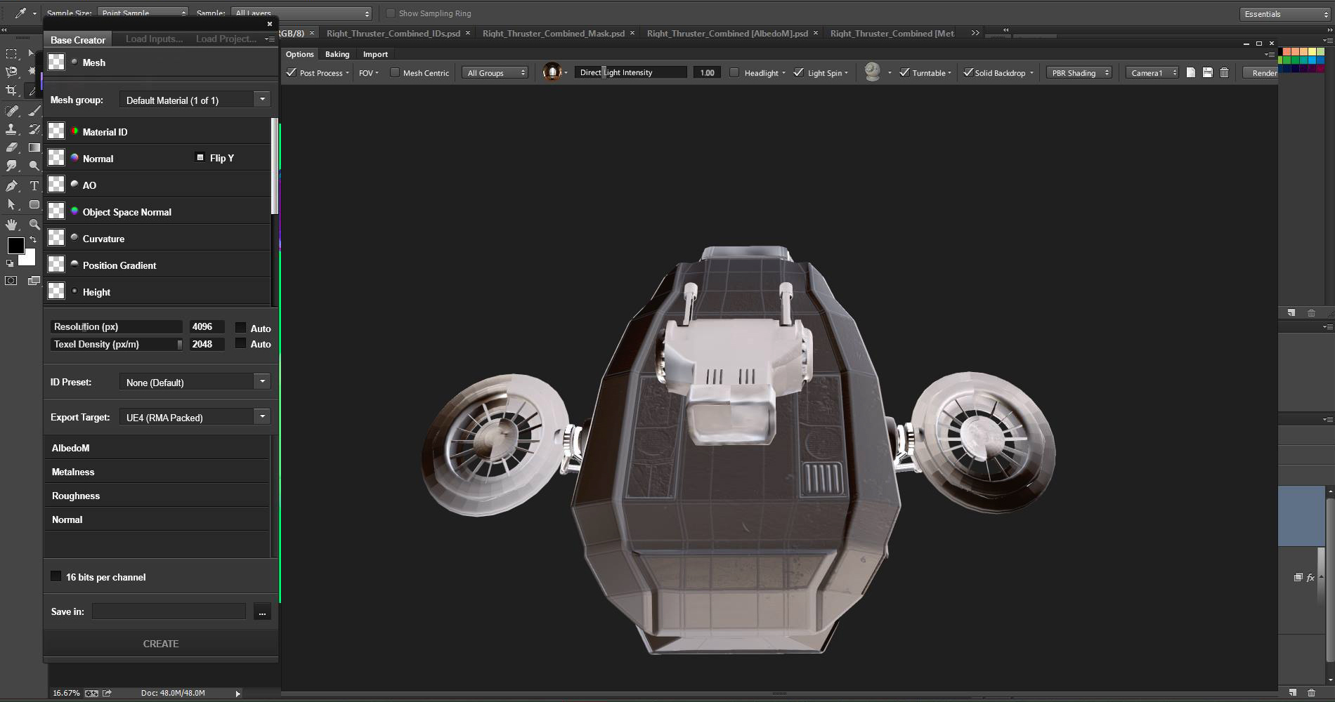 Remastering of one of our hovercrafts, Aquila Audax for Crash Force
