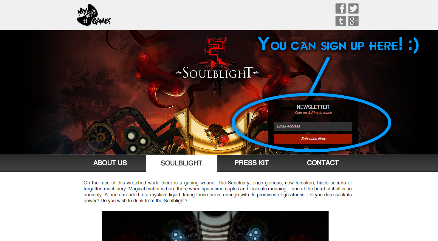 Soulblight Newsletter