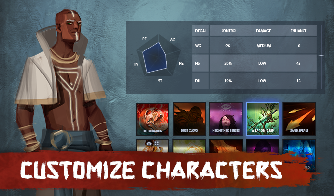 Customize Characters