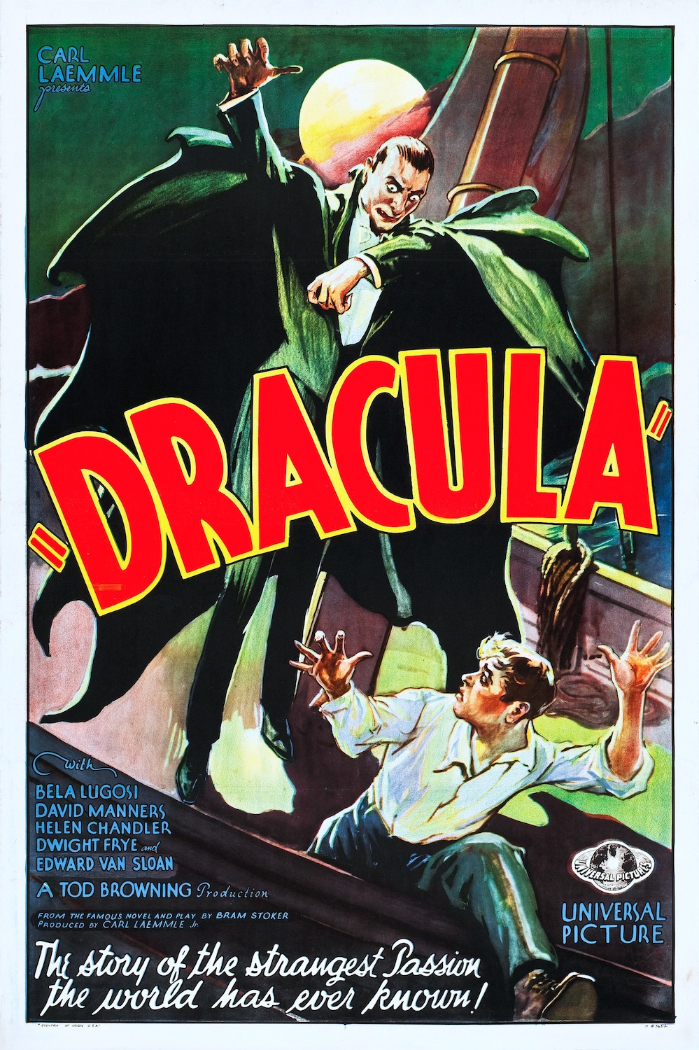 Dracula movie poster Style F