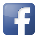 social facebook box blue icon