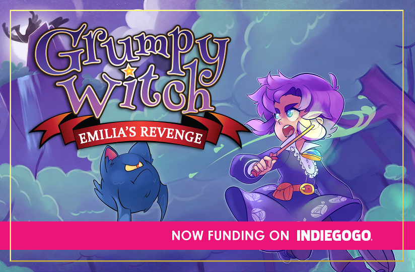 Grumpy Witch: Now Funding on Indieogogo