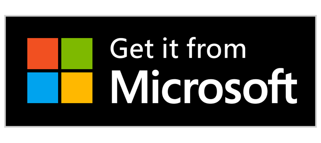 Microsoft store badge