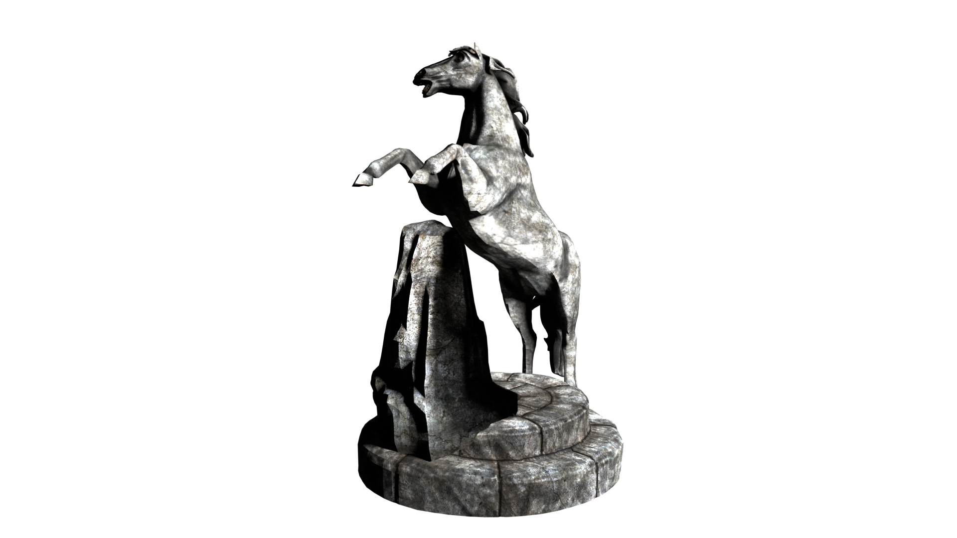 Headmaster horse statue