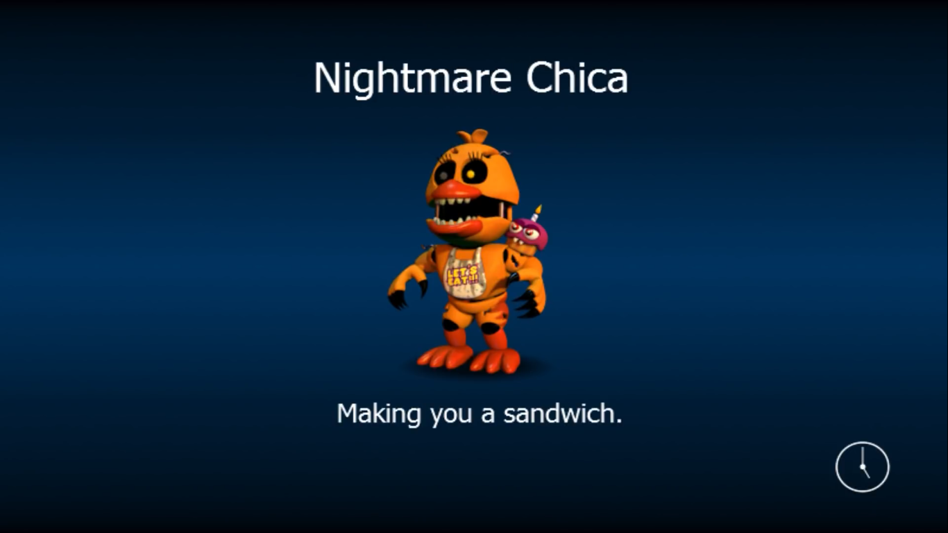 f naf chica screen shot