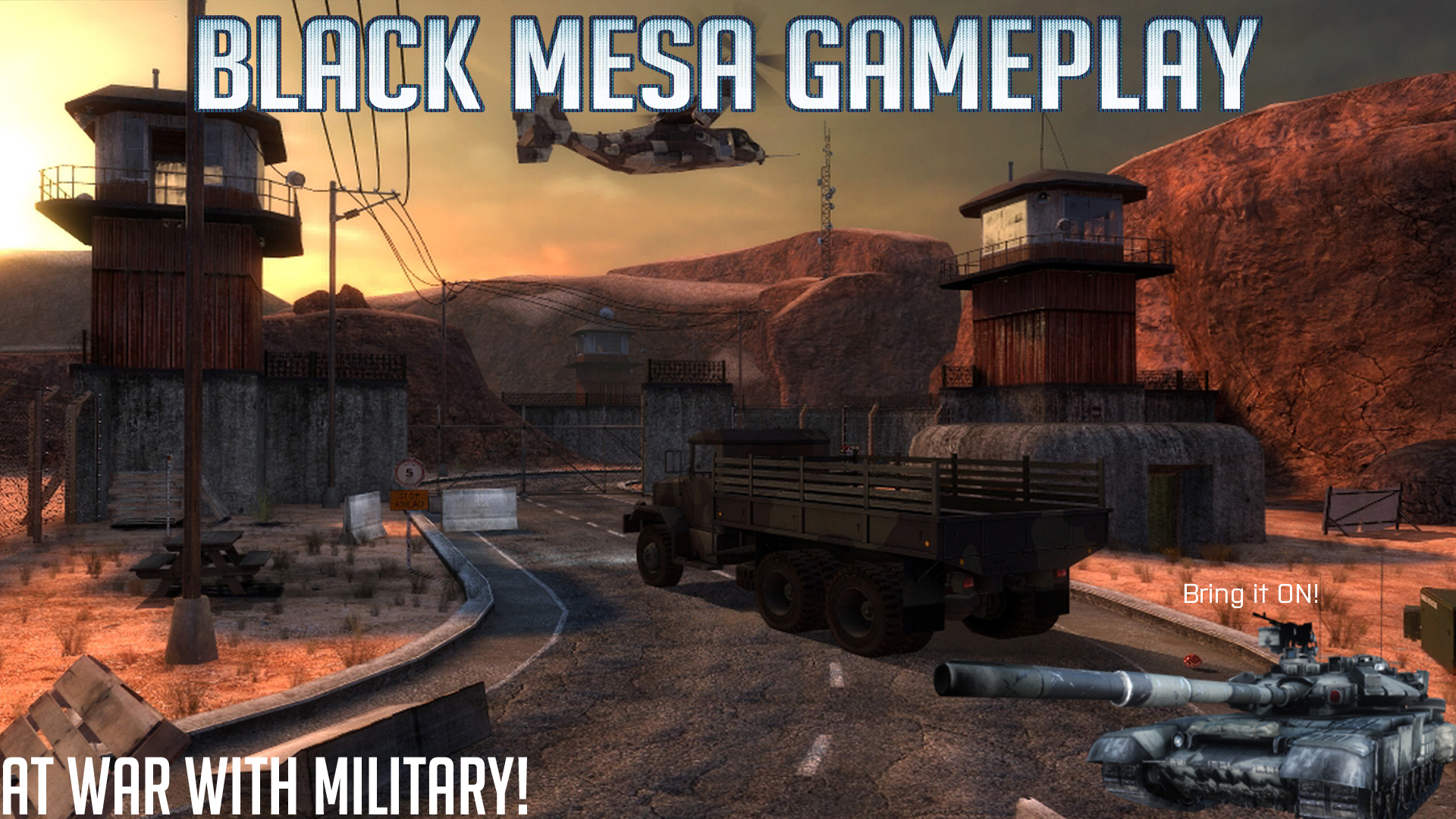 Black mesa military как установить