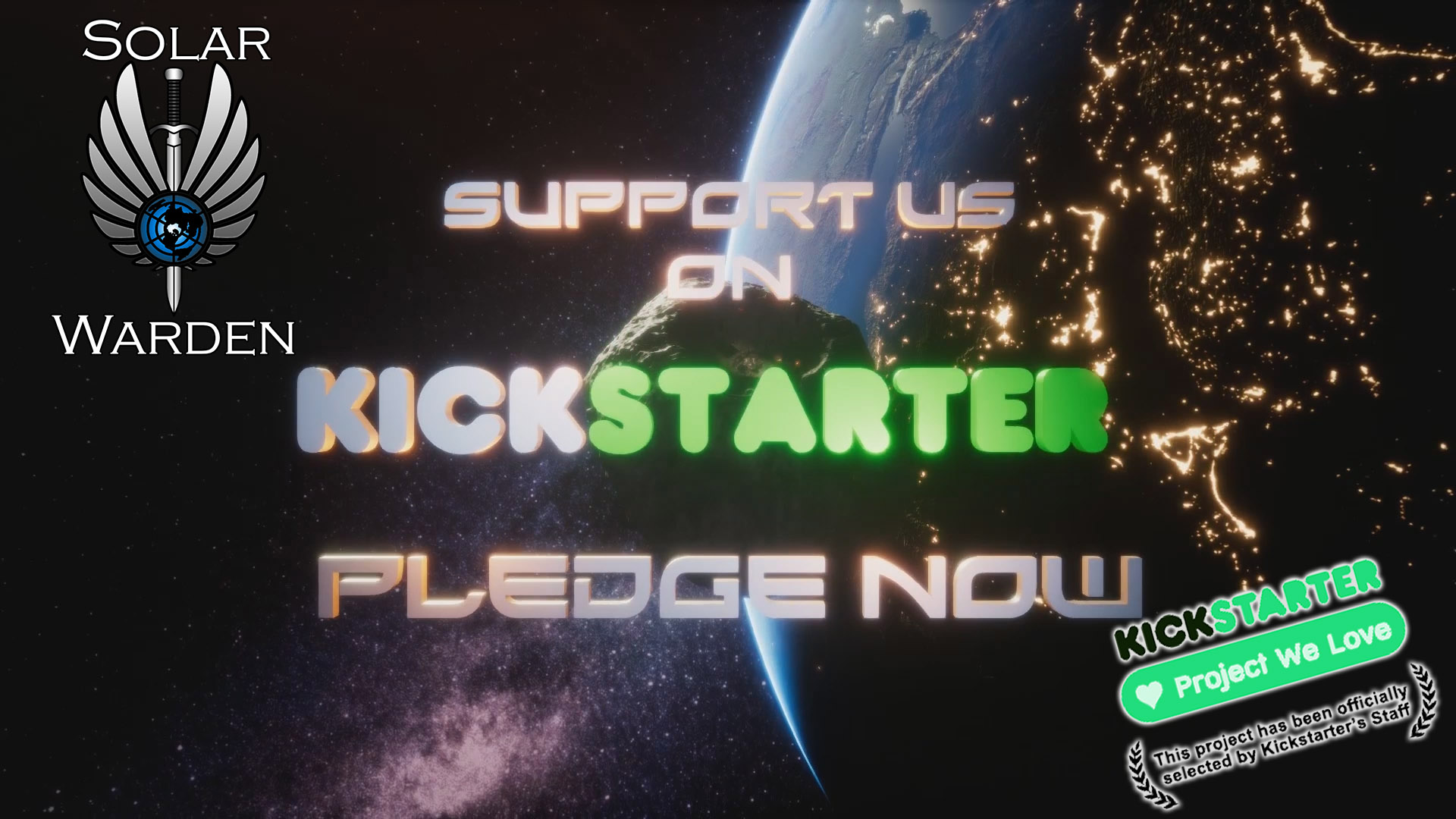 Support us on Kickstarter Kickst