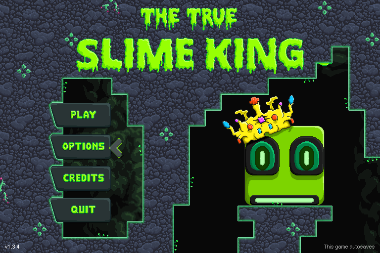 Slime King Menu Goo Drip