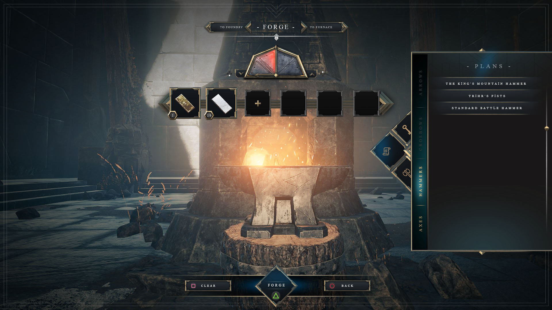 ui concept crafting forge bluepr