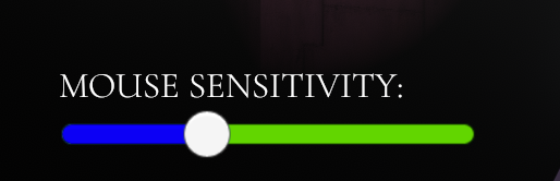Mouse Sensitivity