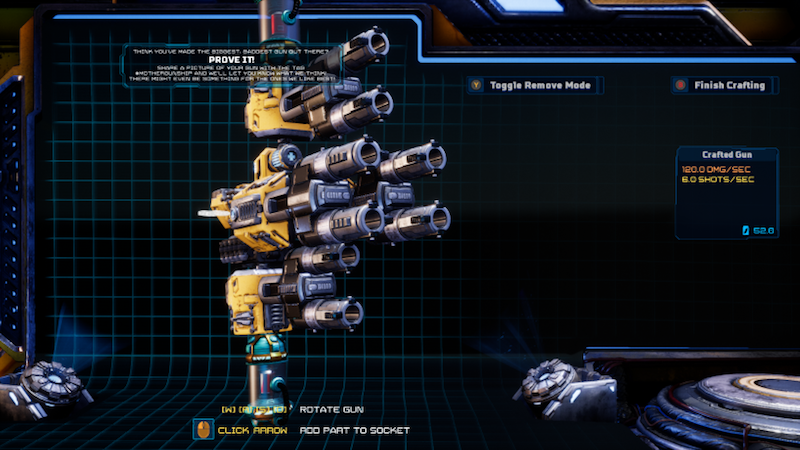 mothergunship mods