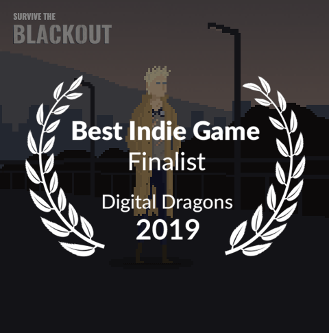 Survive the Blackout - finalist of Best Indie Game competition