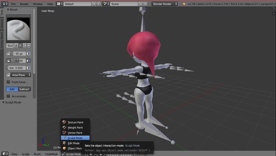 Sculpt Mode