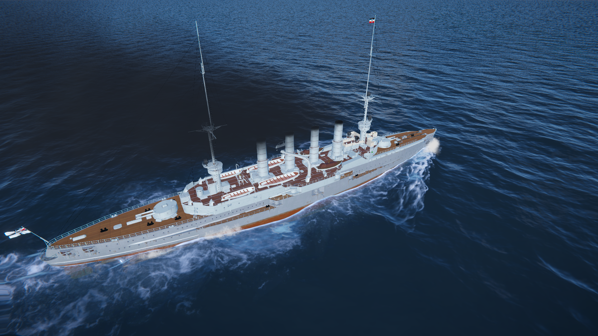 sms Scharnhorst as target ship