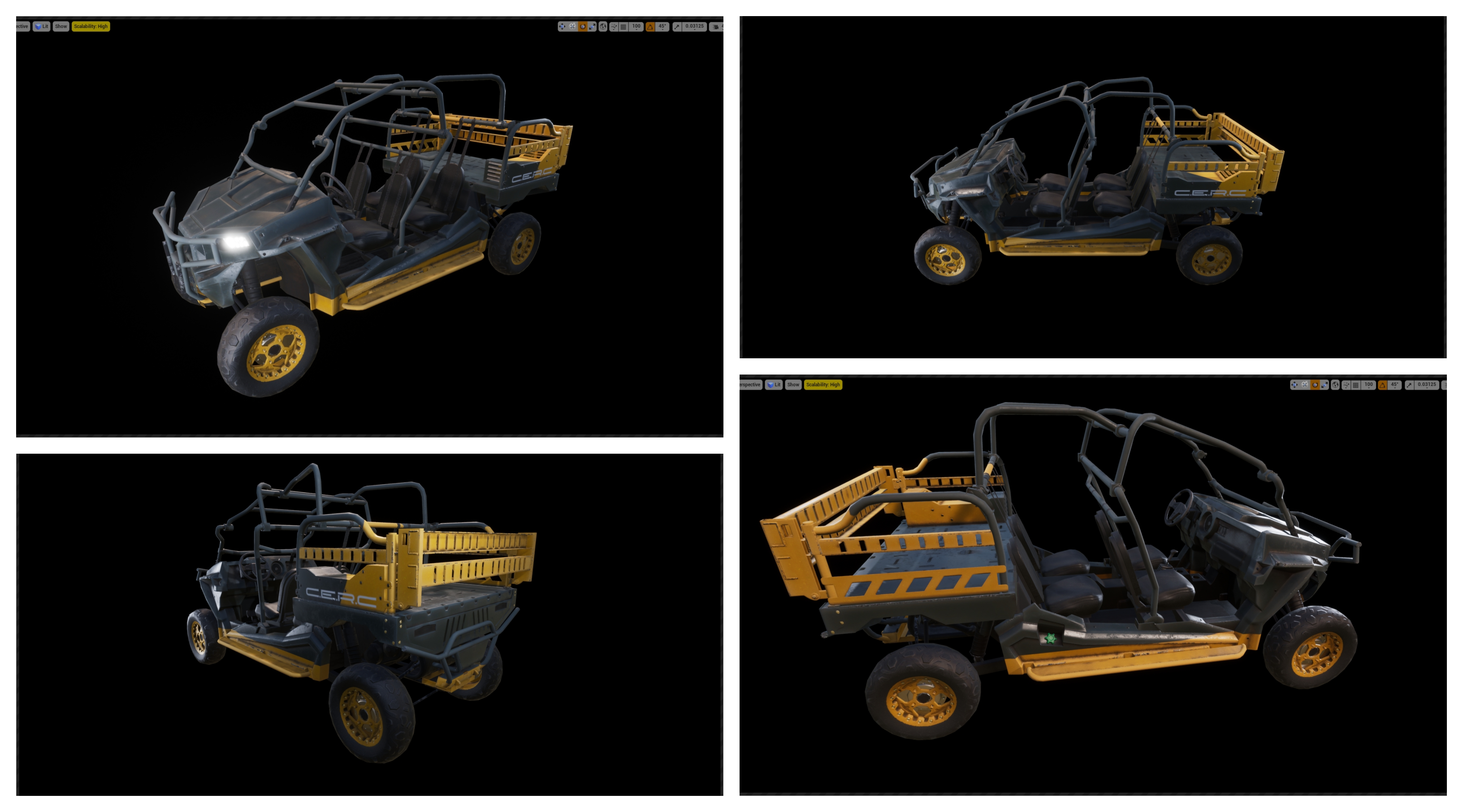 vehicle progress