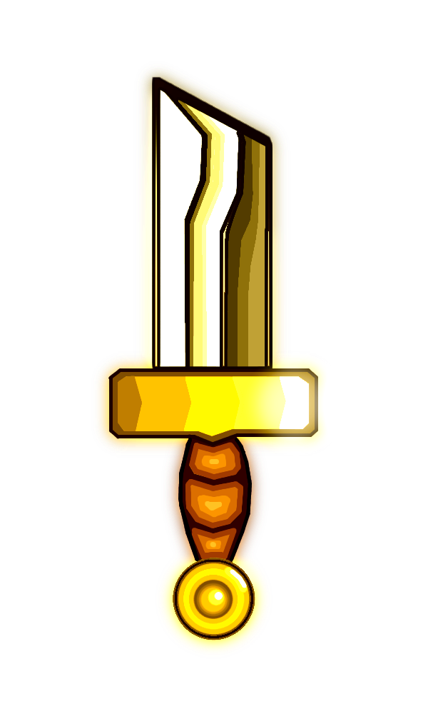 Gold Skeli Sword