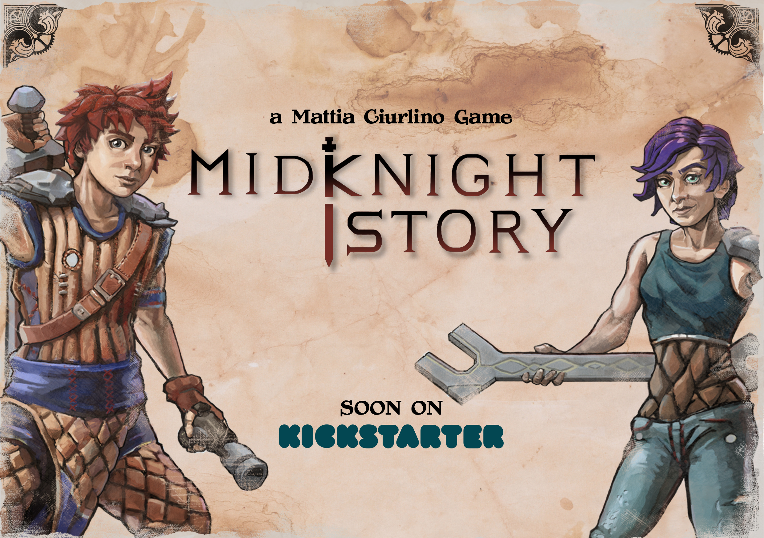 MidKnightStory A5 Poster